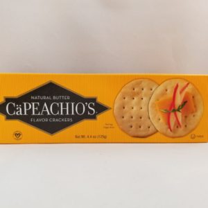 4.4 oz. CaPeachio's Crackers Natural Butter Cracker | Westby Creamery