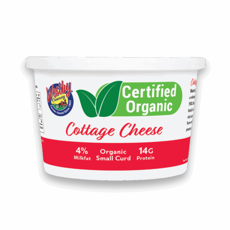 Small Curd 4% Organic Cottage Cheese Image