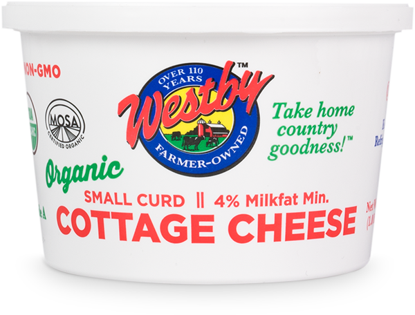 Small Curd 4% Organic Cottage Cheese Image