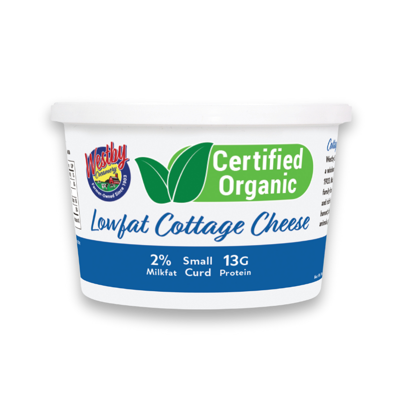 Small Curd 2% Organic Cottage Cheese Image