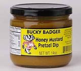 Bucky Badger Honey Mustard Dip is available online from Westby Creamery