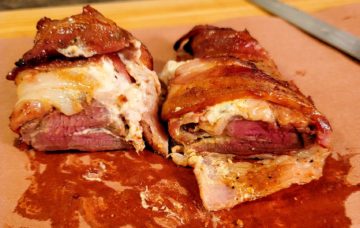 Westby French onion dip filled tenderloin