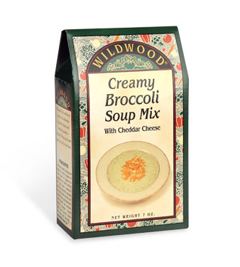 7 oz. Wildwood Creamy Broccoli Soup Mix | Westby Cooperative Creamery