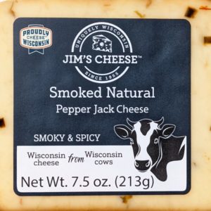 7.5 oz. Smoked Pepper Jack Cheese | Westby Cooperative Creamery