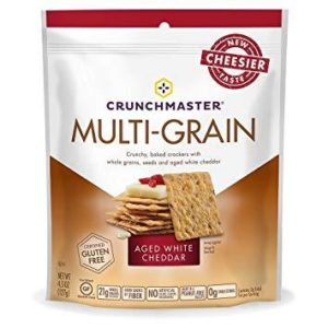 Gluten Free Multi-Grain Aged White Cheddar Crackers | Westby Creamery