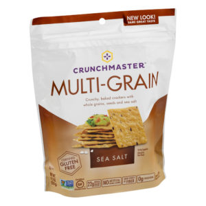 4.5 oz. Gluten Free Multi-Grain Sea Salt Crackers | Westby Creamery