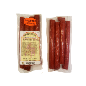 Craig's Meats Jalapeno & Cheese Beef Sticks | Westby Creamery
