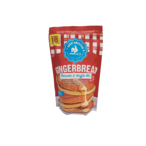 16 oz. Great American Gingerbread Pancake Mix | Westby Creamery