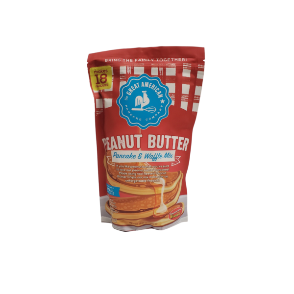 16 oz. Great American Peanut Butter Pancake Mix | Westby Creamery