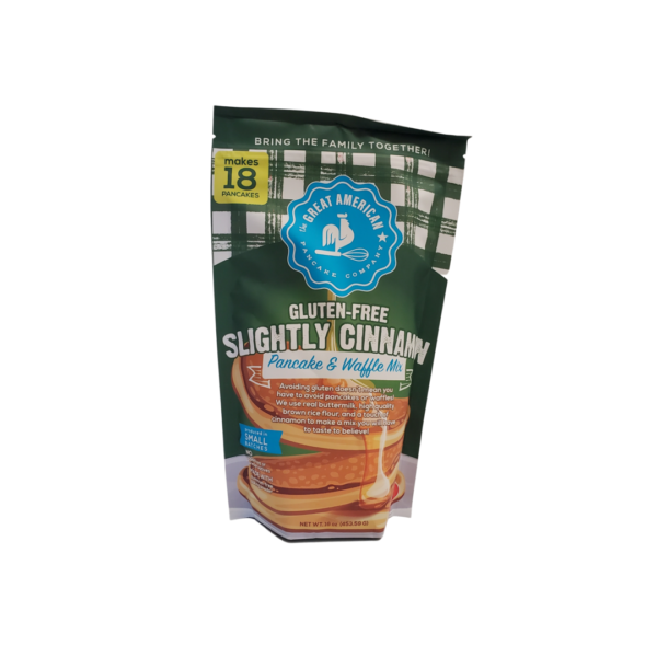 16 oz. Great American Slightly Cinnamon (GF) Pancake Mix