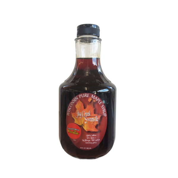 32 oz. Jug Creek Pure Maple Syrup | Westby Cooperative Creamery