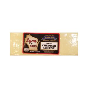 16 oz. Lynn Dairy White Mild Cheddar Cheese