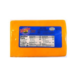 2.5 lb. Westby Medium Cheddar Cheese | Westby Cooperative Creamery