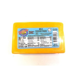 1 lb. Mild Cheddar Cheese | Westby Cooperative Creamery
