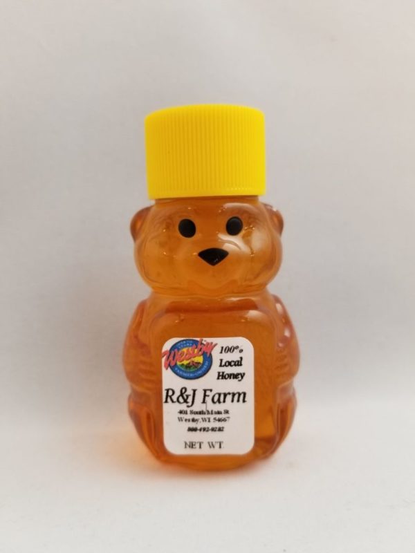 2.5 oz. Baby Bear R&J's Local Honey | Westby Creamery