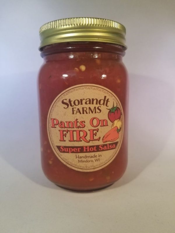 Storandt Farms Salsa Pants On Fire (Super Hot) | Westby Creamery