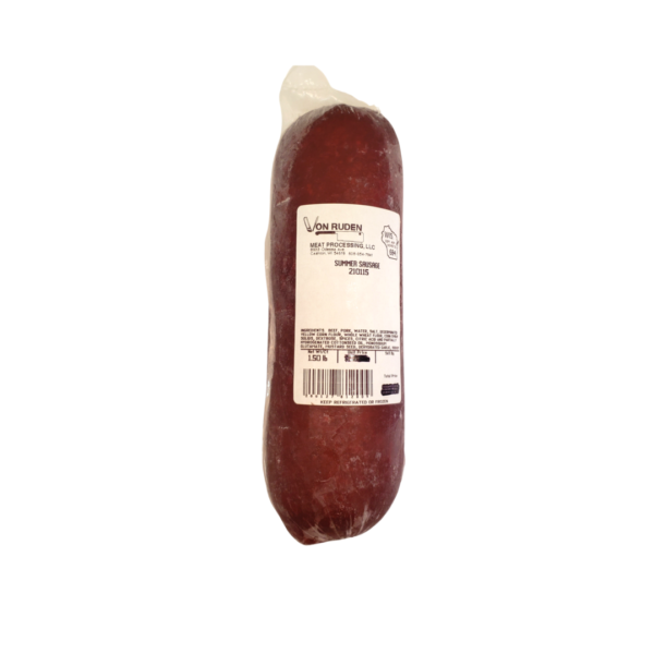 24 oz. Von Ruden Summer Sausage | Westby Cooperative Creamery