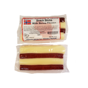 4 pc Westby Locker Snack Stick w/ String Cheese | Westby Creamery