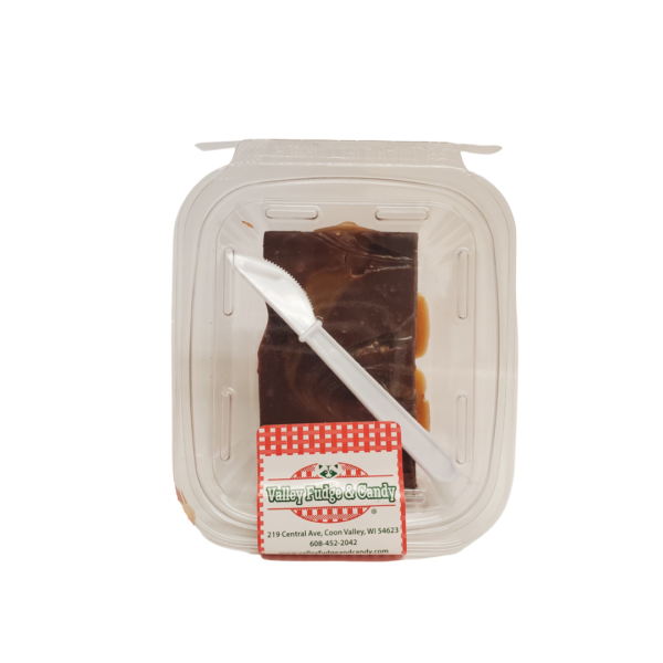 Chocolate Caramel Swirl Fudge | Westby Cooperative Creamery