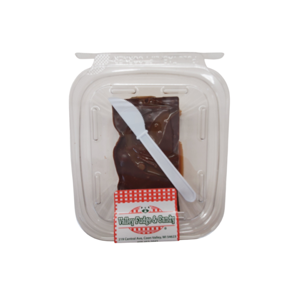 Dark Chocolate Caramel Sea Salt Fudge | Westby Cooperative Creamery
