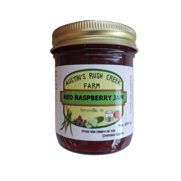 Austin's Rush Creek Farm - Red Raspberry Jam