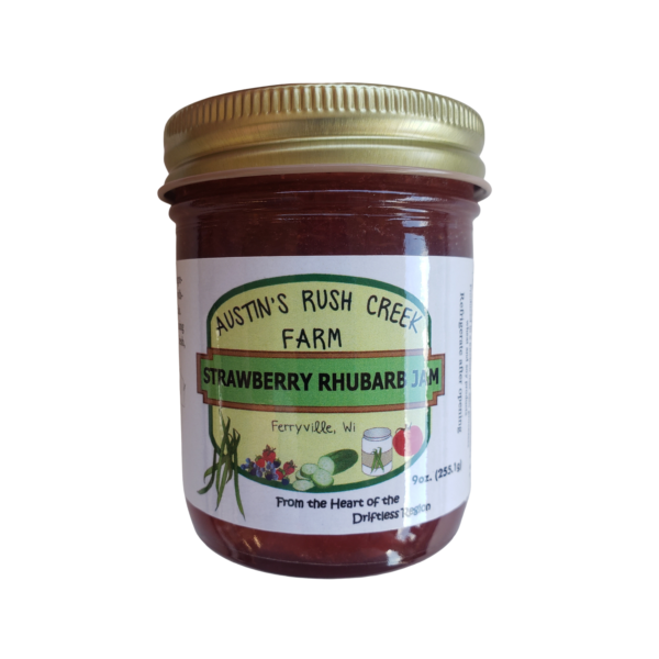 Austin's Rush Creek Farm - Strawberry Rhubarb Jam