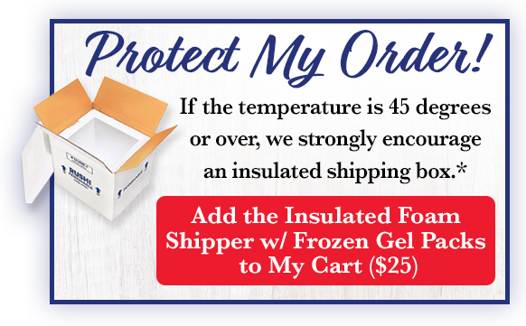 Protect my Westby Cooperative Creamery order with an insulated shipping box.