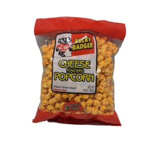 Bucky Badger Popcorn - Cheese, 10oz
