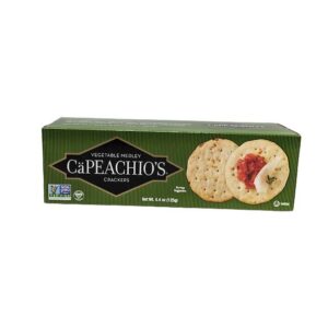 CaPeachio’s Crackers - Vegetable Medley