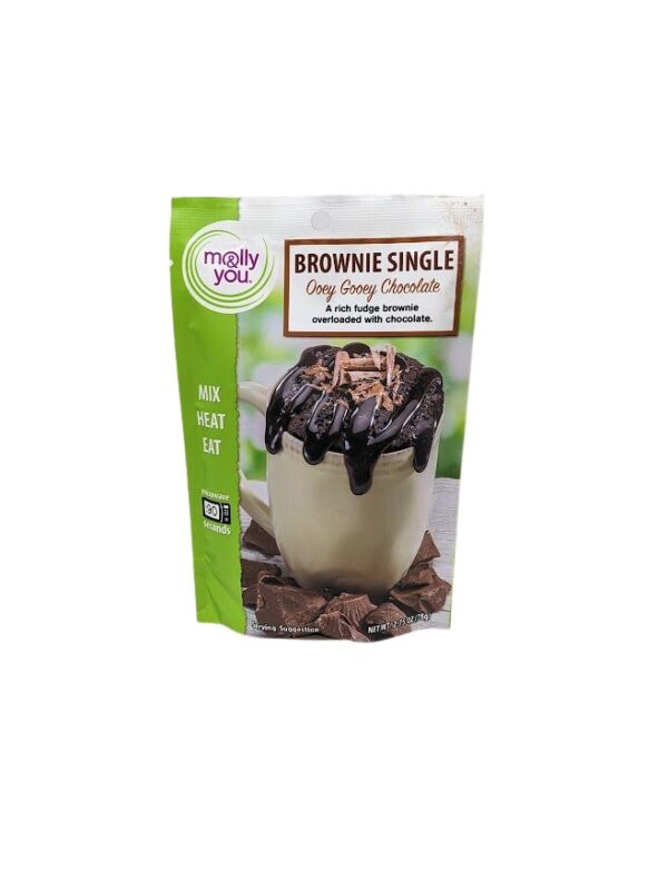 Chocolate Brownie in a mug Microwave Packet