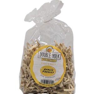 Double Yolk Noodles - Garlic Parsley