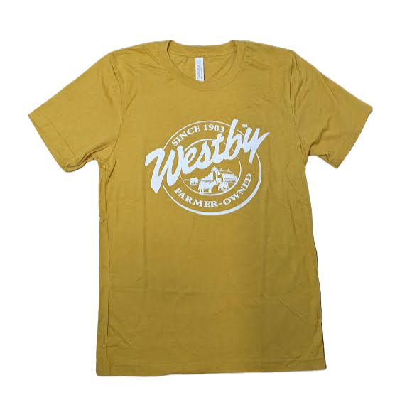 Westby Cooperative Creamery Logo T-shirt - Fall 2023 Colors