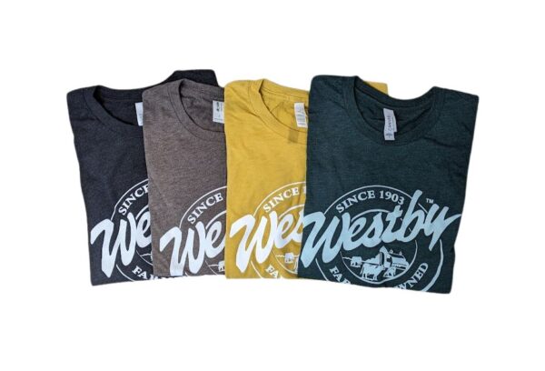 Westby Cooperative Creamery Logo T-shirt - Fall 2023 Colors