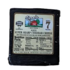 Vern's 7 Year Super Sharp White Cheddar Cheese
