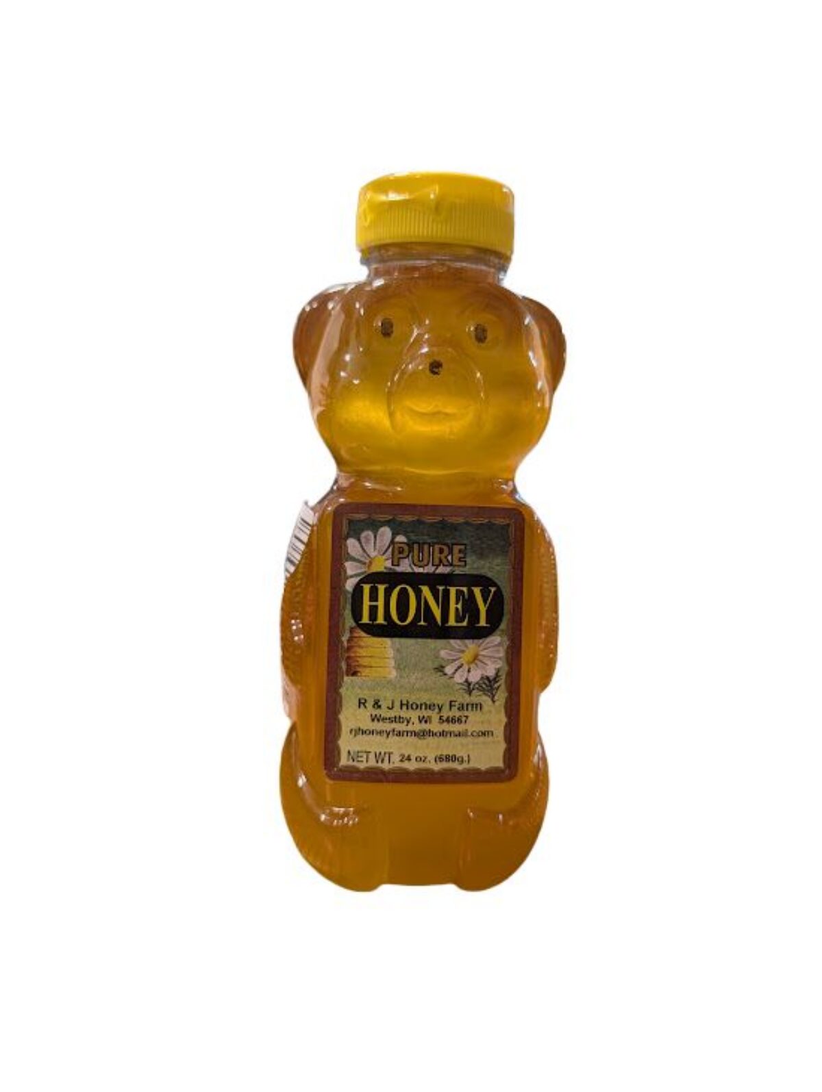 24 oz R&J's Local Honey Bear | Westby Cooperative Creamery