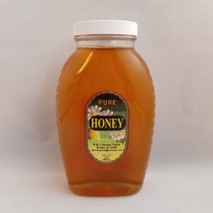 Container of Westby R&J Honey Farm Pure Honey 2lb.
