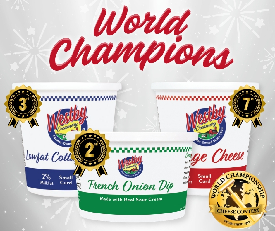 Westby Creamery Celebrates World Championship Wins